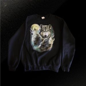Vintage Wolf crewneck